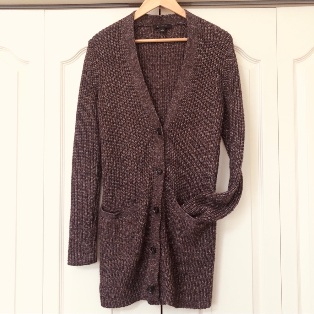 Ann Taylor marled boyfriend cardigan